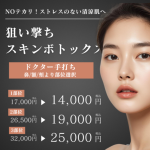 スキンボトックス（マイクロボトックス）